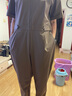 KOLON SPORT/可隆連體褲闊腿 女子戶外防潑水休閑露營(yíng)運(yùn)動(dòng)拉鏈褲子 LKOP4MT576-BR 棕色 M 165/88A 曬單實(shí)拍圖