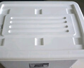 清野の木 衣物收納箱特大號塑料整理箱110L灰色 1個(gè)裝 帶輪 曬單實(shí)拍圖