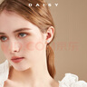 DAISY DREAM999足銀蝴蝶耳釘女可愛(ài)簡(jiǎn)約ins風(fēng)氣質(zhì)耳環(huán)小眾設(shè)計(jì)感養(yǎng)耳洞小耳飾 【1對(duì)】蝴蝶耳釘 【通體銀】 曬單實(shí)拍圖