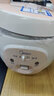 美的迷你電飯煲家用機械式簡單易操作黑晶不粘鍋內(nèi)膽可拆洗上蓋板多功能煮粥宿舍小型老式電飯鍋 煮飯+煮粥+煲湯 YN161 1.6L 曬單實拍圖