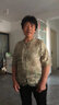 秋芙羅媽媽夏裝50歲60洋氣短袖寬松T恤中老年女裝碎花襯衫母親節(jié)禮物 曬單實(shí)拍圖