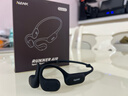 南卡（NANK）【新品上市】Runner Air藍牙耳機骨傳導升級空氣傳導開(kāi)放不入耳后掛式跑步騎行運動(dòng)耳機 【開(kāi)放式運動(dòng)耳機帶內存】玄英黑 曬單實(shí)拍圖