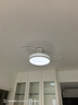 飛利浦（PHILIPS）風(fēng)扇燈一體吸頂燈餐廳吊扇燈臥室電扇燈隱形扇燈變頻led餐廳吊燈 超薄全光譜白色 33W吹風(fēng)36W照明 曬單實(shí)拍圖