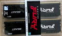 金士頓（Kingston）內存條 DDR4 3200 Beast野獸系列臺式機電腦內存條兼容2666兼容2400 3200頻 32G(16G×2)電競套條 曬單實(shí)拍圖