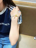 中國黃金（CHINA GOLD）足金兩世歡手鏈女新款和田玉手串情人七夕情人節(jié)禮物送女朋友老婆 【京速達】兩世清歡手串 約1.12g 曬單實拍圖