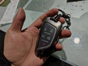 創(chuàng  )勛（CHUANGXUN）凱迪拉克xt5鑰匙套xt4包atsl套xt6殼ct4ct5ct6車(chē)扣gt4 ctsxts銳歌 B款刀鋒【灰皮】+【灰色扣帶】 . 曬單實(shí)拍圖