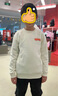 adidas阿迪達斯兒童裝男女小童運動(dòng)休閑圓領(lǐng)衛衣寬松舒適套頭衫JF3884 JF3884 140 曬單實(shí)拍圖