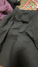 優(yōu)衣庫(kù)合作款/女裝打褶裙褲/高腰休閑褲褲子25秋冬新款479698 08 深灰色 S /155/64A 曬單實(shí)拍圖