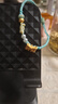 金至尊黃金耳釘女圓珠磨砂足金耳飾自戴生日禮物女計價 1.09克 曬單實拍圖