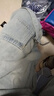 銘富天（MINGFUTIAN）美式復(fù)古工裝牛仔褲男春秋季潮牌直筒褲子男vibe寬松闊腿長(zhǎng)褲男款 ZP-9958黃泥色 L (建議體重110-120斤) 曬單實(shí)拍圖