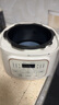 美的（Midea）小白鍋一人食迷你電壓力鍋1.8L 開(kāi)蓋收汁家用智能預約寶寶粥MY-E220電飯煲高壓鍋1-3人 曬單實(shí)拍圖