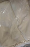云皎螺紋白色長(cháng)袖t恤女打底衫款春秋季內搭小清晰衫新修身上衣 白色 L 110-120斤 曬單實(shí)拍圖