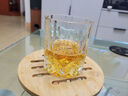 伊麗莎白.金像【2只杯】水晶玻璃威士忌洋酒杯茶水杯家用烈酒杯果汁杯啤酒杯 傲伯款 300ml 2只 曬單實拍圖