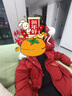 森女部落原創(chuàng)中長(zhǎng)款紅色顯白90絨子白鴨絨羽絨服冬 紅色羽絨服（單件） XL 曬單實(shí)拍圖