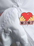 恒源祥鵝絨內(nèi)膽保暖襯衫男中青年商務(wù)休閑三防加厚男士長袖工裝羽絨襯衣 1號白色 XXS 38 曬單實拍圖