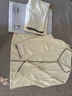 ubras25年新品睡衣女流光出游情侶家居服7A抗菌緞面帶胸墊男 【帶杯】短袖短褲女-蜜罐熊熊（黃） M 曬單實(shí)拍圖