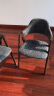 家逸 实木椅子餐椅休闲椅电脑椅办公椅咖啡椅北欧创意布艺凳子家用 灰色+胡桃色【整装】 实拍图