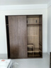 源氏木語(yǔ)實(shí)木衣柜北歐臥室橡木推拉門(mén)儲物柜簡(jiǎn)約現代家用衣櫥定制 1.8米移門(mén)衣柜(2.2m高) 移門(mén)衣柜 曬單實(shí)拍圖