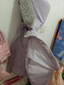 G.duck兒童羽絨棉服中長(cháng)款女童洋氣大毛領(lǐng)連帽羽絨棉衣加厚保暖外套 淺紫色 150 建議身高140-150cm年齡9-10歲 曬單實(shí)拍圖