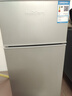 新飛冰箱小型租房用 一級能效冷 藏冷凍兩用1-2人家用小冰箱 出租房雙門(mén)電冰箱辦公室兩門(mén) 25年升級 76A128LS一級能效【保鮮盒款】 曬單實(shí)拍圖
