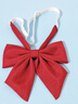 皓梵潔領(lǐng)結女紅色領(lǐng)結蝴蝶結jk學(xué)院風(fēng)黑色校服襯衫學(xué)生演出領(lǐng)花次日達 蝴蝶結領(lǐng)花酒紅色1條15*15cm 曬單實(shí)拍圖