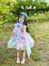 G.DUCKKIDS童裝洛麗塔女童連衣裙夏季新款美人魚公主裙兒童裙子甜美風(fēng)蓬蓬裙 單件裙子 150 尺碼11~12歲【140-150cm】 曬單實(shí)拍圖