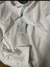 NOME寬松打底衫女棉T下擺破洞設計百搭休閑長(cháng)袖T恤女 白色 XL 曬單實(shí)拍圖