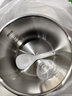 美的（Midea）電壓力鍋電高壓鍋高壓電飯鍋微壓電飯煲6升0涂層304不銹鋼不粘家用加深雙內膽3-12人煲湯燉肉煮飯 【少鹽提鮮】0涂層不銹鋼 6L 曬單實(shí)拍圖