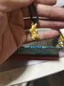 六福珠寶福滿(mǎn)傳家足金霸王貔貅黃金吊墜配頸繩計價(jià)L05TBGP0017 約10.98克 曬單實(shí)拍圖