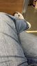 杰克·瓊斯（JACK&JONES） 秋潮紐扣腰頭水洗磨白做舊抓痕彈力修身牛仔長(cháng)褲男225132135    曬單實(shí)拍圖