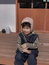 G.DUCKKIDS小黃鴨童裝男童套裝春秋2025新款兒童秋裝男孩衣服衛衣褲子三件套 三件套 110 建議4~5歲【100-110cm】cm 曬單實(shí)拍圖