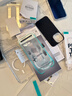億色適用iphone17pro/17promax鏡頭膜 蘋(píng)果17pro/17promax后置鏡頭攝像頭蓋獨立分體高清不頂殼-透明 曬單實(shí)拍圖