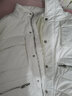 巴魯特（Brloote）時(shí)尚面包服男時(shí)尚挺闊白色簡(jiǎn)約保暖羽絨服秋冬 白色 170/92A 曬單實(shí)拍圖