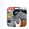 恒源祥羊毛衫男士翻領(lǐng)毛衣加絨加厚冬季羊毛一體絨打底保暖POLO衫男上衣 加厚9981韓灰棕 加絨 175建議135-155斤 曬單實(shí)拍圖