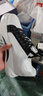 UCOC輕奢 歐洲站 氣墊底 青年小白鞋男鞋 刺繡 板鞋潮牌厚底  春秋款 黑色 41 曬單實(shí)拍圖