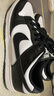 耐克NIKE男復(fù)古休閑板鞋 熊貓DUNK運(yùn)動(dòng)鞋 DD1391-100白黑42.5 曬單實(shí)拍圖