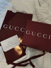 GUCCI古馳互扣式G搭扣雙面腰帶[七夕禮物] 黑色/棕色 105cm 曬單實(shí)拍圖