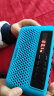 飞利浦（PHILIPS）SBM120 FM收音机插卡音箱 老年人随身听唱戏机音乐播放器 半导体调频可插TF卡U盘蓝色 实拍图
