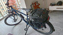 西騎者（West Biking）山地車(chē)駝包自行車(chē)貨架包后座包全防水長(zhǎng)途騎車(chē)包單車(chē)掛包騎行裝備 黑色48L【帶防雨罩】 曬單實(shí)拍圖