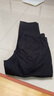 無(wú)印良品（MUJI）女式 橫豎彈力絲光斜紋 修身錐形褲 褲子休閑褲 BEM72C4S 黑色 M (160/66A，下襠75cm) 曬單實(shí)拍圖
