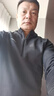 耐克（NIKE）長(cháng)袖T恤男裝秋冬季跑步運動(dòng)半拉鏈衛衣保暖舒適休閑健身速干上衣 FB8565-010黑色加絨保暖反光 XL 曬單實(shí)拍圖