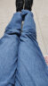 真维斯（Jeanswest）牛仔裤男夏季薄款冰丝修身直筒高端潮牌2024新款男士休闲长裤子男 蓝色【薄款】 32码(2尺5) 晒单实拍图