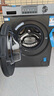 海爾（Haier）滾筒洗衣機全自動(dòng)超薄洗烘一體機帶烘干自營(yíng)HMATE29S 10公斤一級能效以舊換新 家電國家補貼內衣洗 曬單實(shí)拍圖