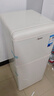 美的（Midea）復古小冰箱迷你小型雙門(mén)家用 冷藏冷凍兩用節能輕音電冰箱 歐式現代家裝網(wǎng)紅顏值款BCD-113MR 曬單實(shí)拍圖
