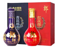 郎酒 青花郎+紅花郎15 赤水明珠禮盒 53度 375ml*2瓶 醬香型白酒 2018年-19年 375ml*2瓶*4盒 整箱 曬單實(shí)拍圖