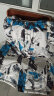 牧途雪（MUTUSNOW） 滑雪服男套装冬季加厚保暖男大码防双板单板套装-30度 白蓝白绿 白蓝+1908男黑裤 XXL 实拍图