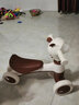 babyjianle1-3歲無(wú)腳蹬溜溜車(chē)童車(chē)玩具扭扭車(chē)四輪兒童四輪滑行車(chē)寶寶助步車(chē) 豪華款文靜棕【音樂(lè )燈光吐泡泡】 曬單實(shí)拍圖