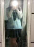 LPOX馬甲女秋冬季新款韓版V領(lǐng)寬松套頭慵懶風(fēng)針織衫長(cháng)袖毛衣 無(wú)袖款 M 曬單實(shí)拍圖
