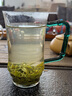 禾器·炫彩茶杯水杯綠茶杯茶具 帶把辦公室家用高硼硅耐熱加厚玻璃杯泡茶杯 晶彩君華杯（墨綠色） 曬單實(shí)拍圖