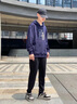 安踏（ANTA）運動(dòng)褲男秋冬加絨加厚棉質(zhì)長(cháng)褲針織束腳保暖褲子衛褲男褲休閑褲男 A款黑色束腳（加絨） L 曬單實(shí)拍圖